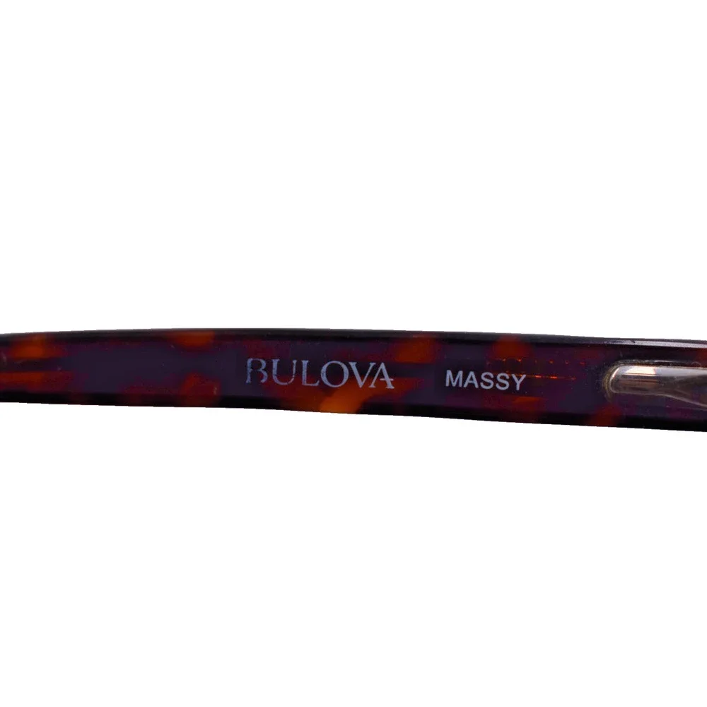 Bulova Eyeglasses Frame Massy Tortoise 53-16-135 Brown Womens FRAMES ONLY